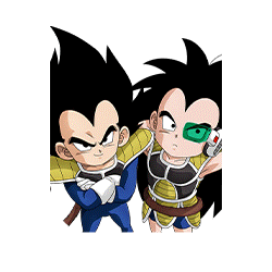 Vegeta (petit) & Raditz (petit)