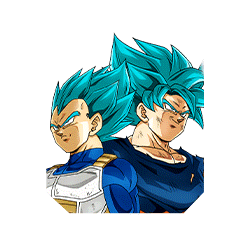 Son Goku Super Saiyan divin SS & 
Vegeta Super Saiyan divin SS