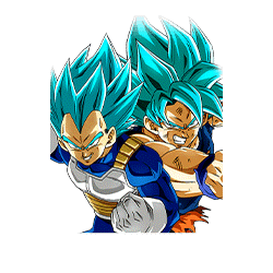 Son Goku Super Saiyan divin SS & 
Vegeta Super Saiyan divin SS