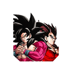 Son Goku Super Saiyan 4 & Vegeta Super Saiyan 4