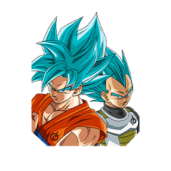 Son Goku Super Saiyan divin SS 
/Vegeta Super Saiyan divin SS