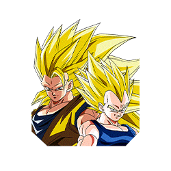 Son Goku Super Saiyan 3 & Vegeta Super Saiyan 2
