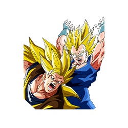 Son Goku Super Saiyan 3 & Vegeta Super Saiyan 2