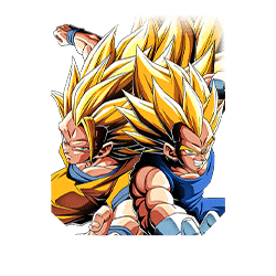Son Goku Super Saiyan 3 & Vegeta Super Saiyan 2