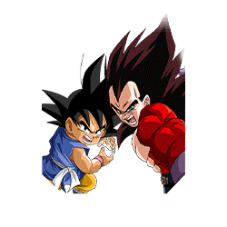 Son Goku (GT) & Vegeta Super Saiyan 4