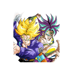 Trunks Super Saiyan (jeune) & Broly Super Saiyan