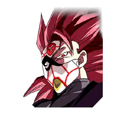 Saiyan au masque écarlate (Super Saiyan Rosé 3)