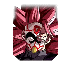 Saiyan au masque écarlate (Super Saiyan Rosé 3)