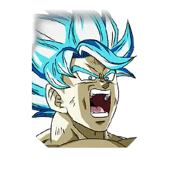 Son Goku Super Saiyan divin SS (Énergie de l'arbre universel)