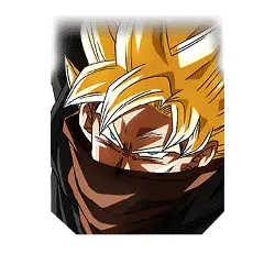 Combattant vêtu de noir (Super Saiyan) 
(renforcé par les boules de cristal sombres)