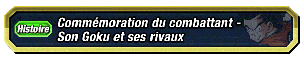 Commémoration du combattant - Son Goku et ses rivaux