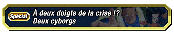 À deux doigts de la crise !? Deux cyborgs