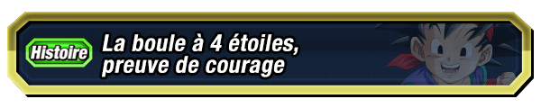 La boule à 4 étoiles, preuve de courage