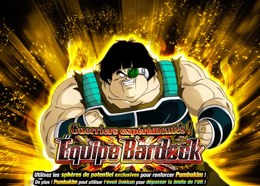 Guerriers expérimentés ! Équipe Bardock