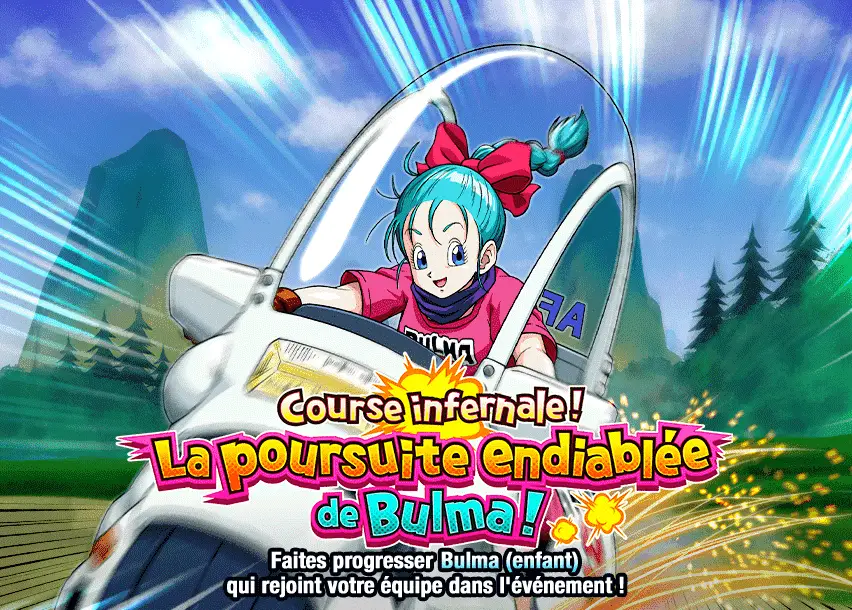 Course infernale ! La poursuite endiablée de Bulma !