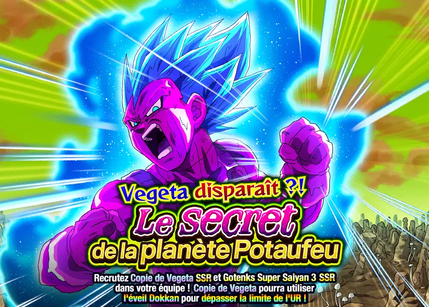 Vegeta disparaît ?! Le secret de la planète Potaufeu