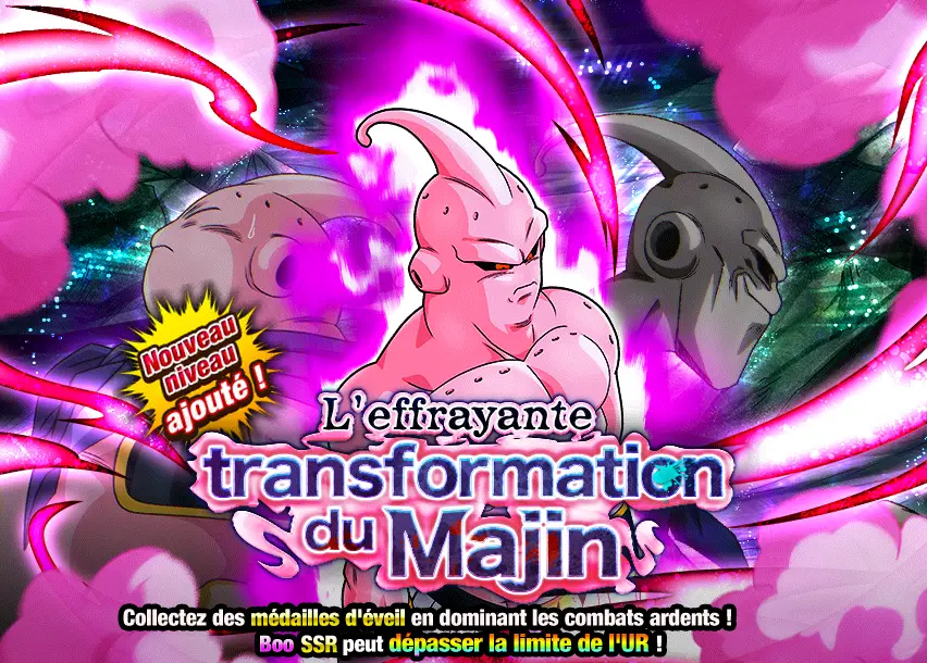 L'effrayante transformation du Majin