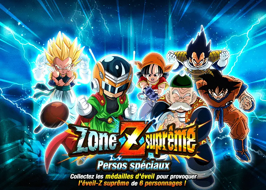 Zone Z suprême : Persos spéciaux