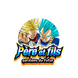 Vegeta Super Saiyan divin SS & Trunks Super Saiyan (futur)