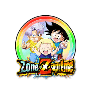 Trunks (petit) & Son Goten (petit) & Maron (arc-en-ciel)