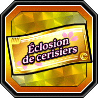 Ticket chanceux Éclosion de cerisiers