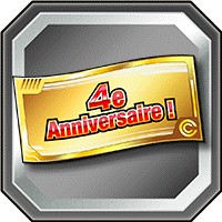 Ticket 4e anniversaire