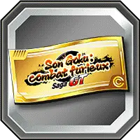 Ticket Son Goku : combat furieux