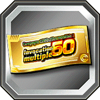 Ticket d'invocation multiple 50