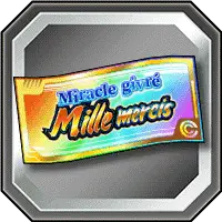 Ticket Miracle givré - Mille mercis