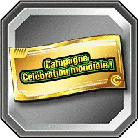 Ticket de célébration