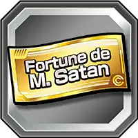 Ticket d'invocation "Fortune de M. Satan"