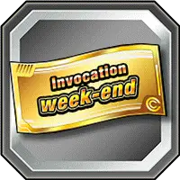 Ticket "Invocation week-end"