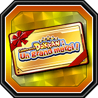 Carte cadeau Dokkan "Un grand merci"