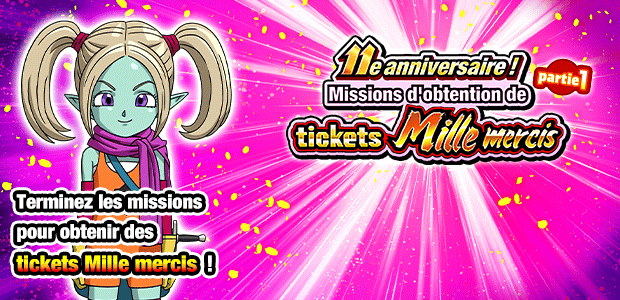 Mille mercis 
Partie 1