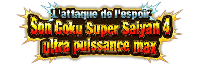 Son Goku Super Saiyan 4 ultra puissance max