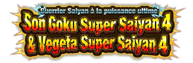 Son Goku Super Saiyan 4 & Vegeta Super Saiyan 4